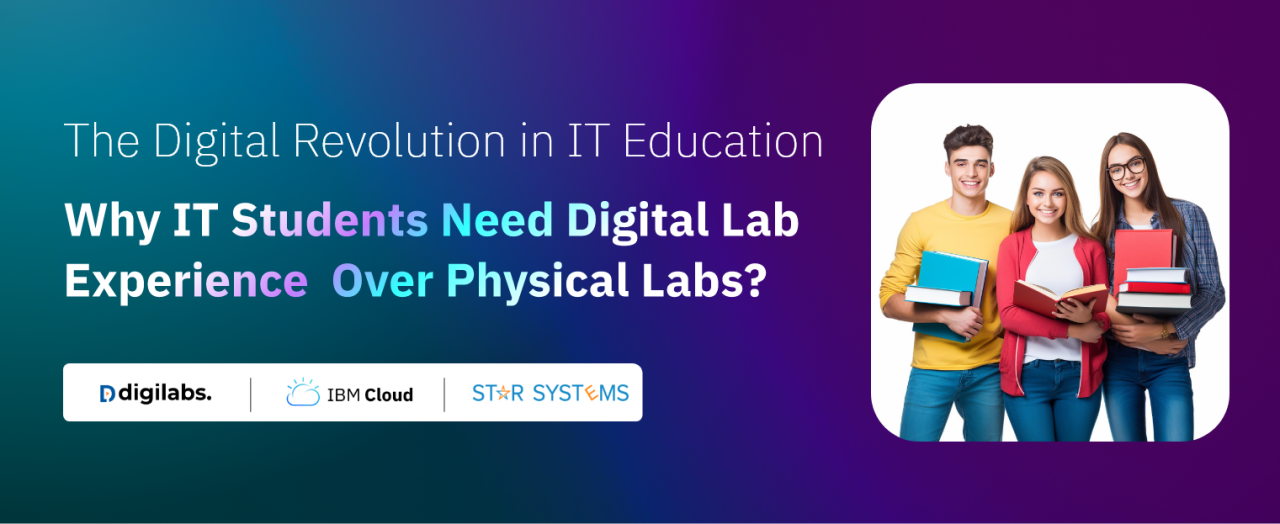 The Digital Revolution in IT Education: Why IT Students Need Digital Lab Experience Over Physical Labs?