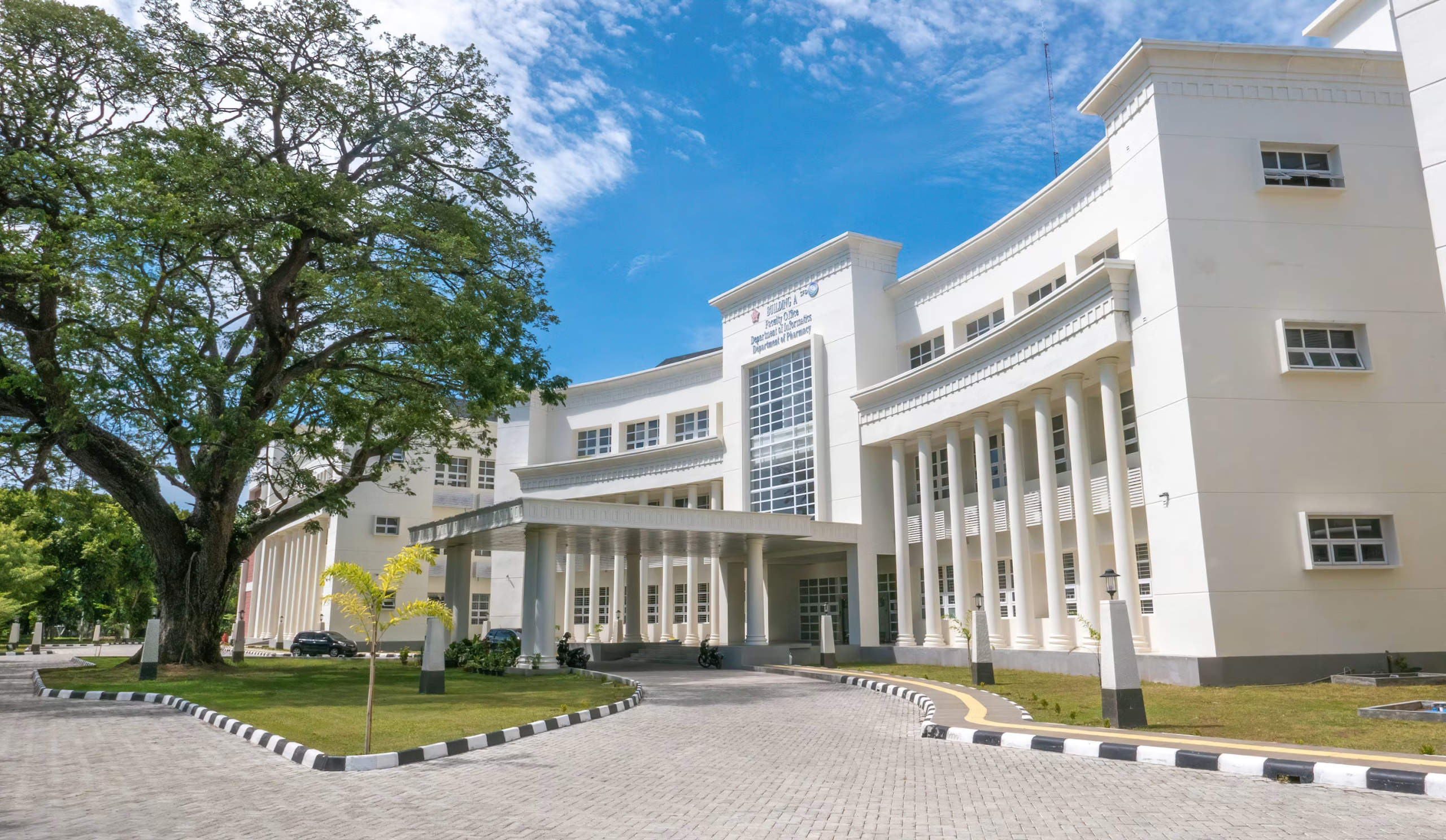 College Campus Building Top