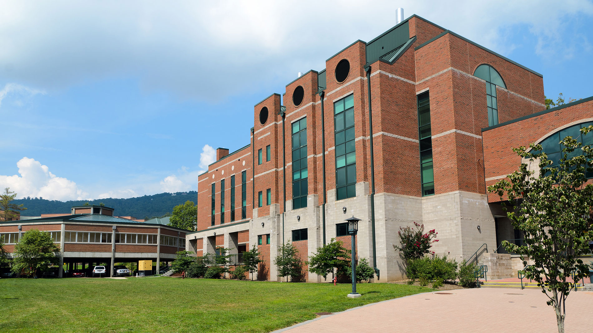 College Campus Building Bottom
